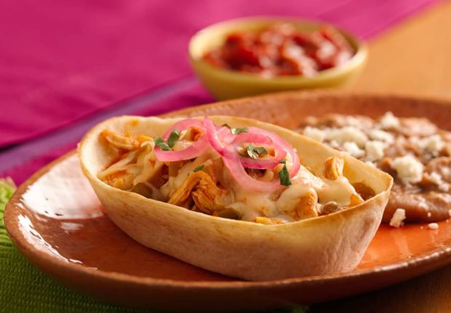 Easy Chicken Enchilada Bowls